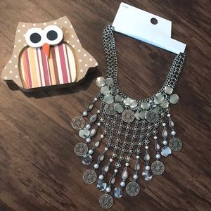 Bold Tribal Statement Necklace🧡